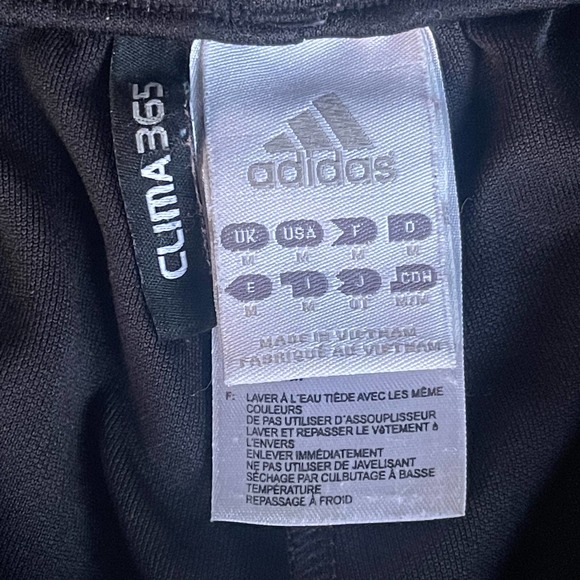 Adidas Shorts Womens Medium Black Gold Athletic Clima 365 Pull On - Picture 6 of 11